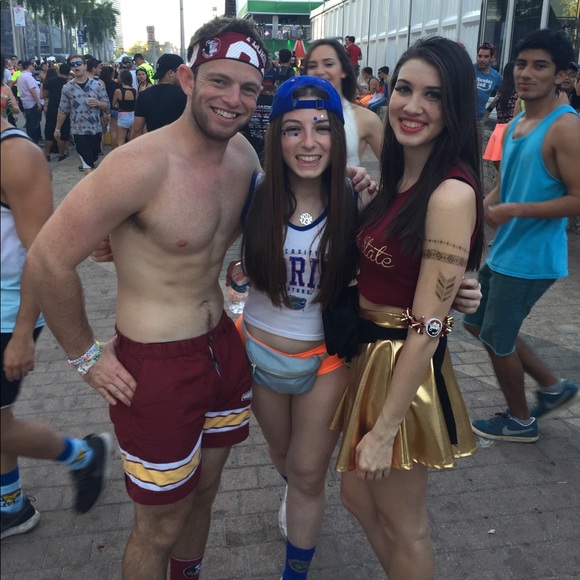 Body Zone Apparel Rave Shorts ORANGE - Picture 8 of 8